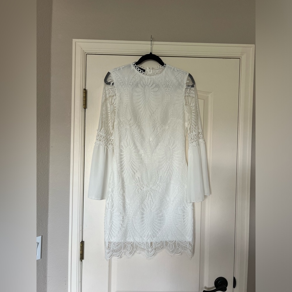 Elegant white dress
